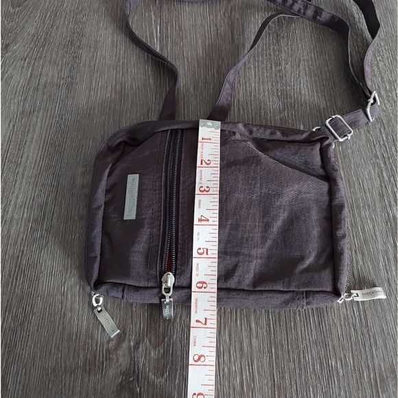 Baggallini Brown Nylon Crossbody Bag Convertible - Picture 7 of 8